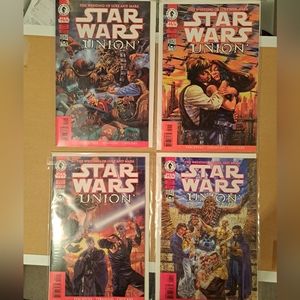 Star Wars Union #1-4 | Wedding Of Luke & Mara Jade | Dark Horse Comics 1999